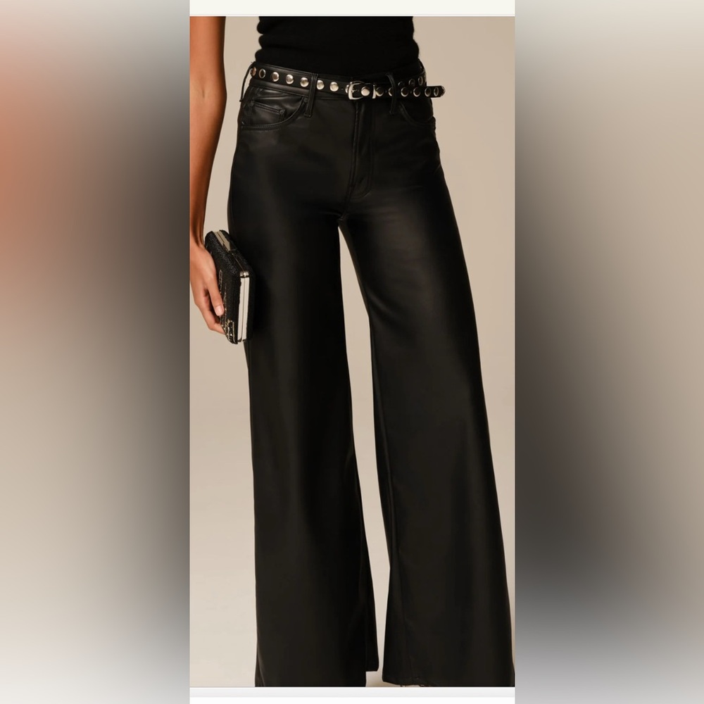 Chic Black Wide-Leg Pants